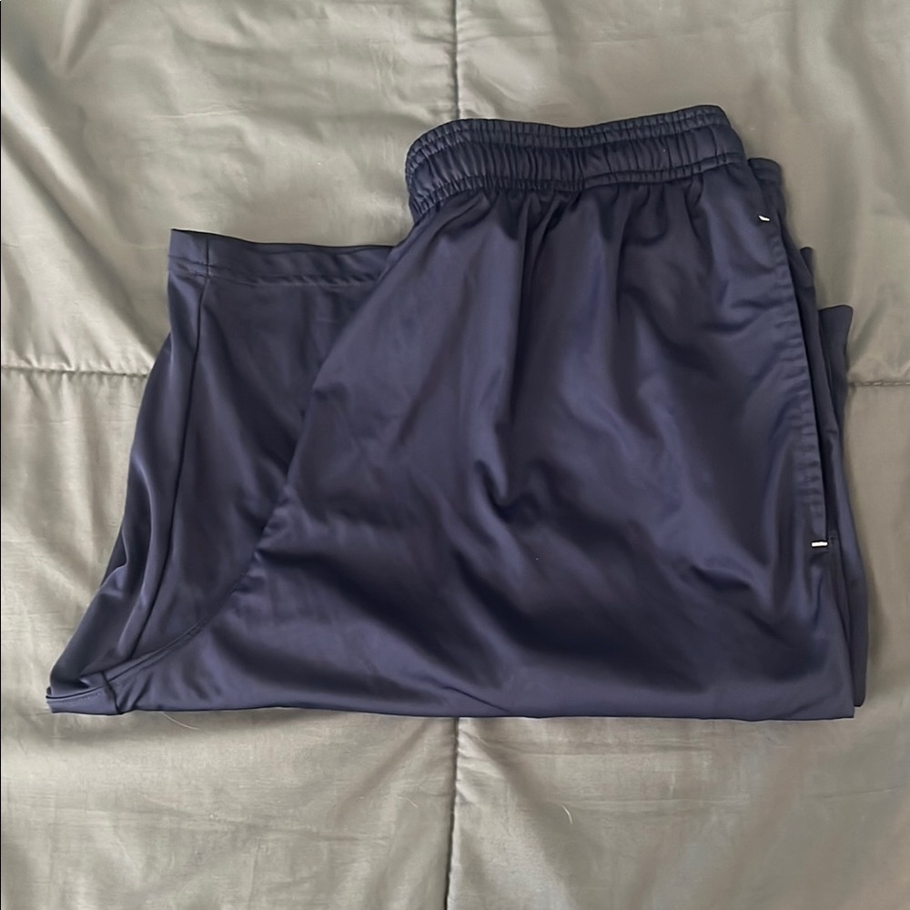 Under Armour Youth Loose Fit Athletic Shorts Blue Size Large